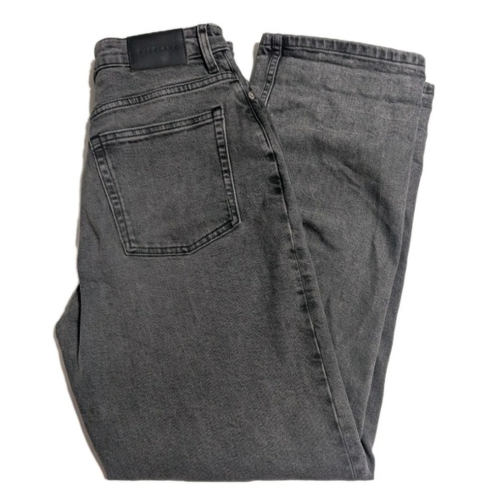 Everlane Straight Leg Jeans in Washed Gray